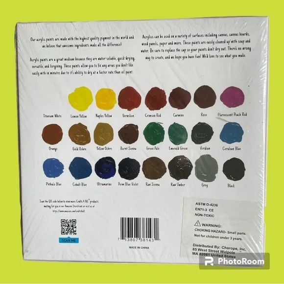 Acrylic Paint Set - Picture 2 of 2